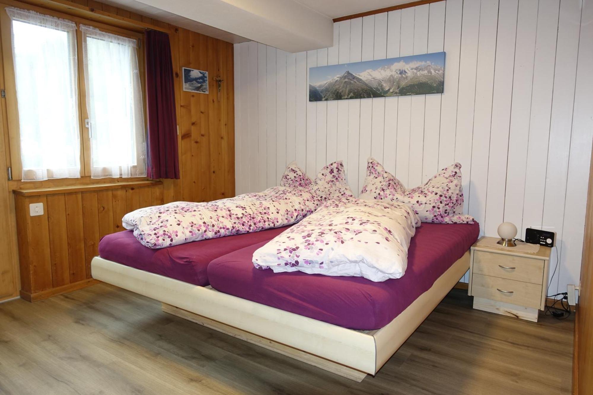 Apartment Alpenblick Saas-Grund Exterior foto
